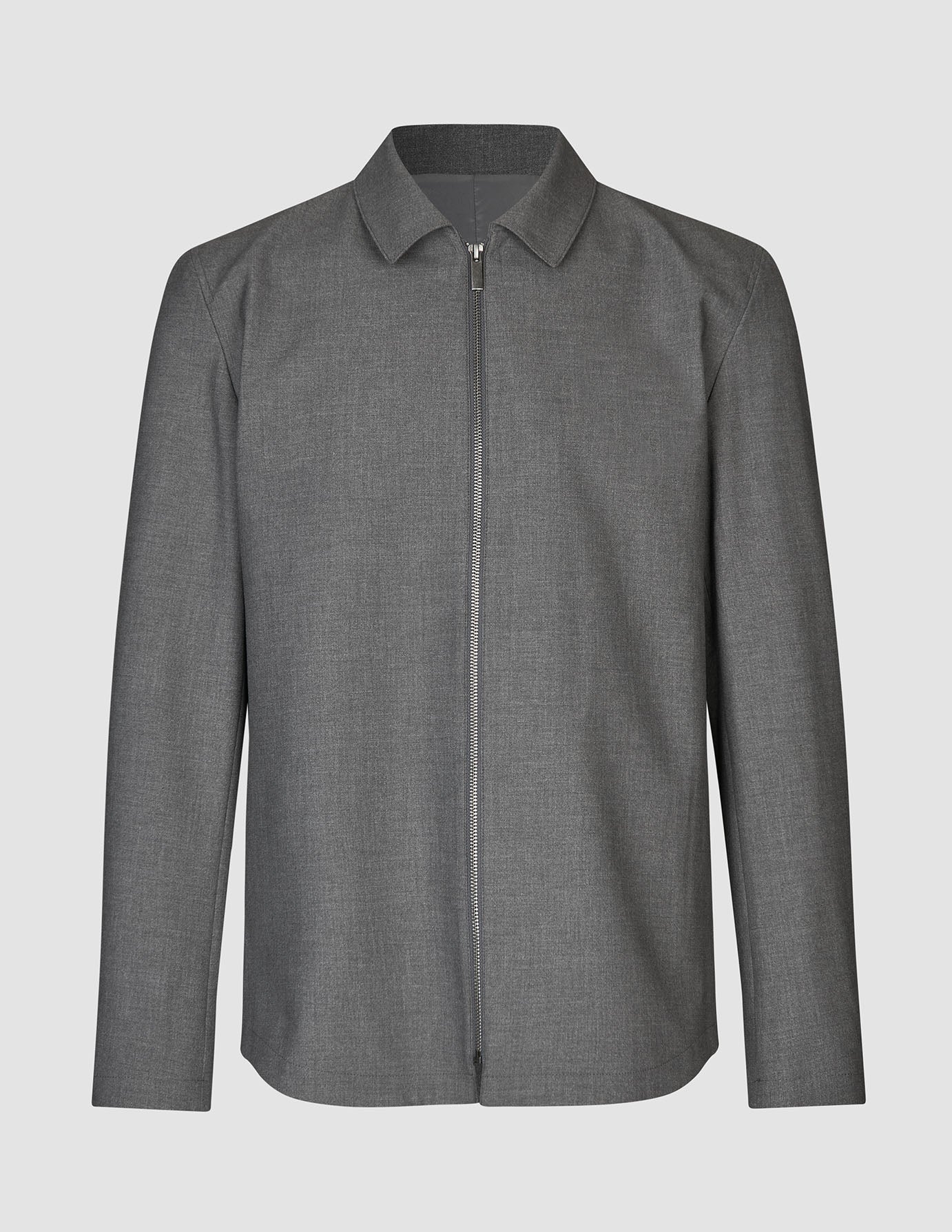 Essential Jacket Dark Grey Melange